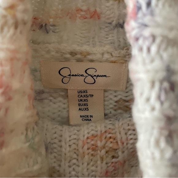 XS Jessica Simpson Turtleneck Cropped Sweater - Picture 5 of 5